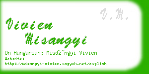 vivien misangyi business card